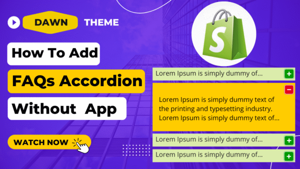 Debut Theme  - How do I add a FAQ Accordion to Shopify?