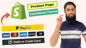 How to integrate PayPal Smart Buttons on Shopify Colorblock Theme Product Page | Boost Sales 100%