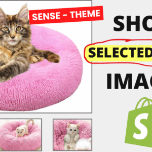 Display Selected Color Images – SENSE Theme