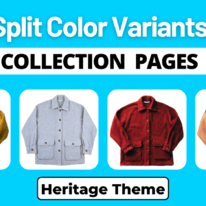 Display Color Variants as Separate Products – Shopify Heritage Theme