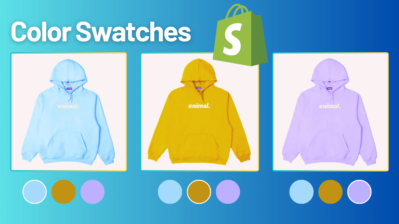 How to Add Color Swatches on Collection Page + Show Color Variants as Separate Products – Shopify