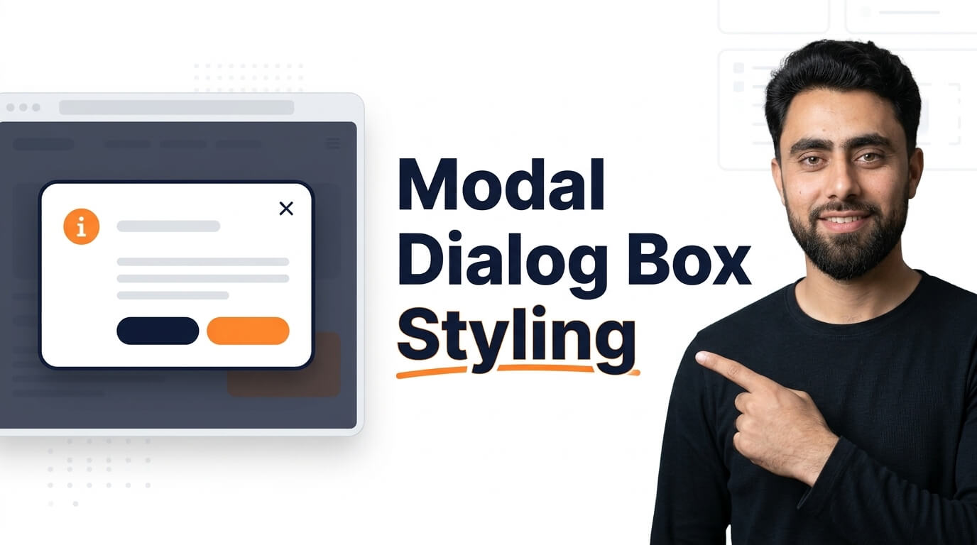 Read more about the article Modal Dialog Box Styling
