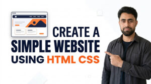 Read more about the article Create a Simple Website Using HTML CSS