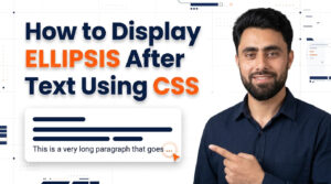 Read more about the article How to display ellipsis after the text using CSS